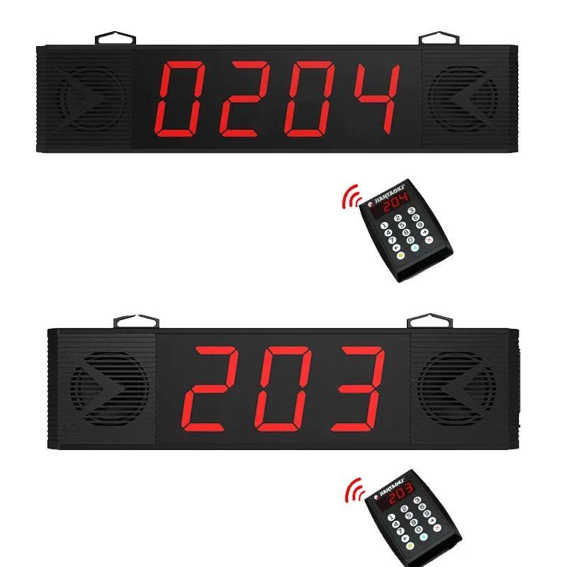 Restaurant Queue Calling System Three-Digit Display Voice Broadcast Calling Machine Wireless Calling