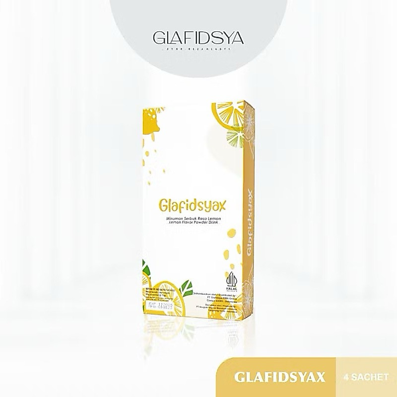 GLAFIDSYA - Minuman Rasa Lemon DIET DETOX Glafidsya dr.Reza GLADYS