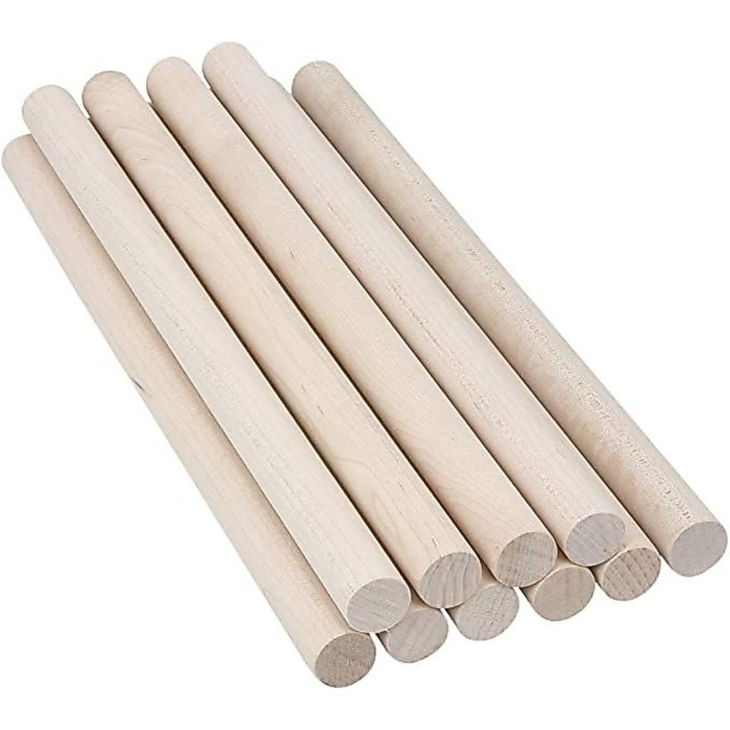 Terlaris kayu dowel bulat diameter 19 mm dan 22 mm panjang120 cm, 100 cm, 90 cm, 75 cm, 60 cm, 50 cm