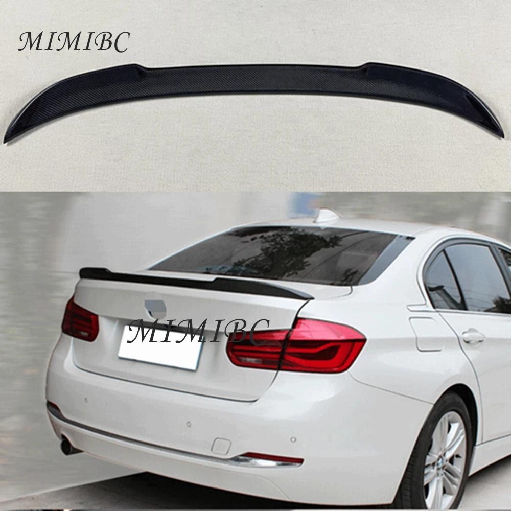 FOR BMW F30 F35 3 Series Se / F80 M3 2013-2018 CS Style Rear Spoiler Lip Real Carbon Fiber / Forged 