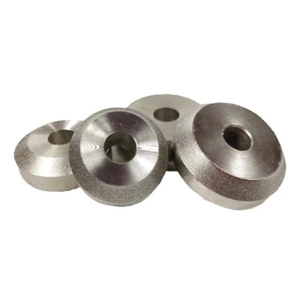 45 Derajat Roda Gerinda Berlian Dudukan Katup Lubang 11-12mm, Grinding Setting Klep Diamond Valve Se