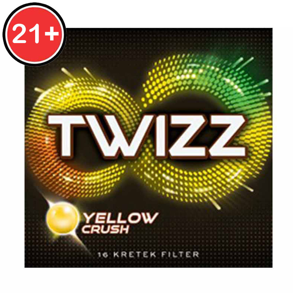 TWIZZ ROKOK FILTER YELLOW CRUSH 16'S