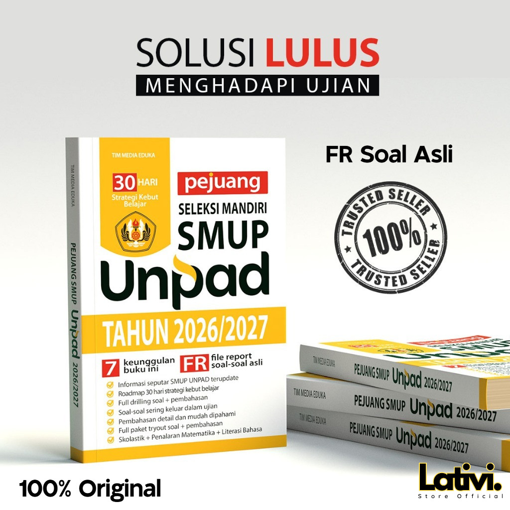 Strategi Lolos Ujian Mandiri SMUP UNPAD 2026 - Soal dan Pembahasan FR Soal Asli