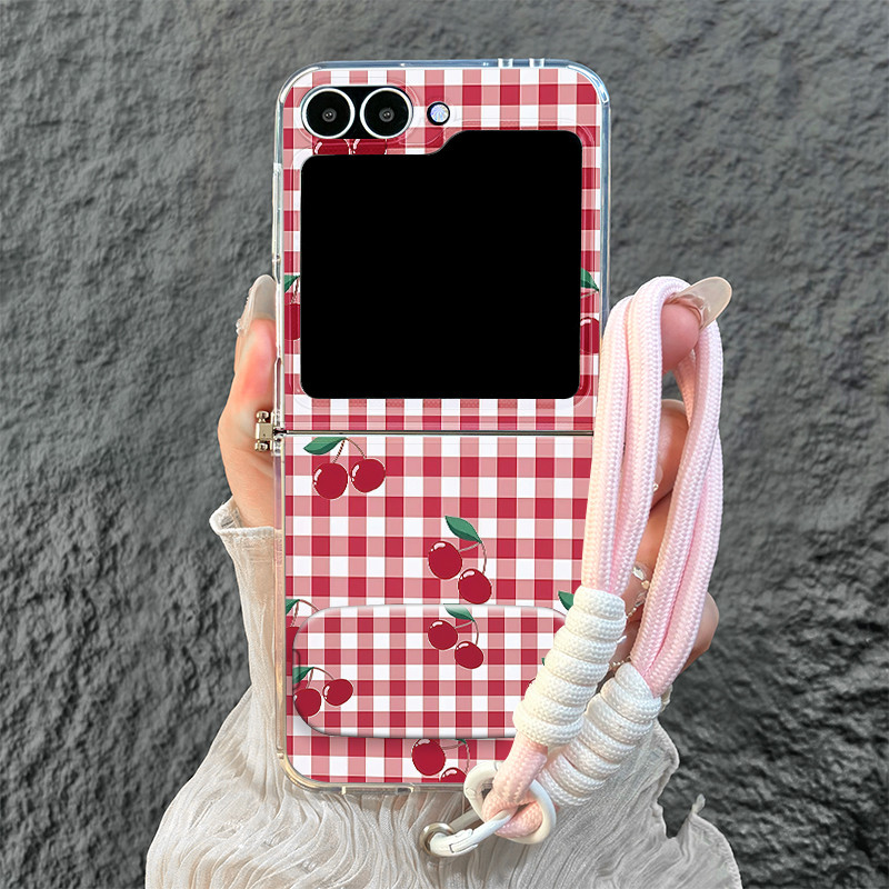 Softcase TPU Casing Lipat Lucu Aesthetic Lucu Case Samsung Z Flip 7 soft case lucu dan for Z Flip 6 