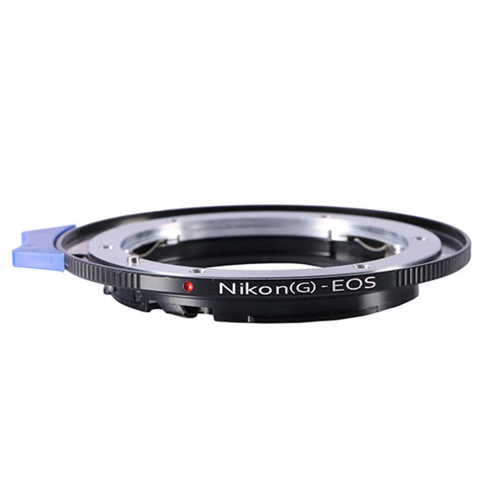 K&F CONCEPT Camera Lenses Adapter for Nikon G Lenses to Canon EF Len Mount Converter Precise Lens Ad