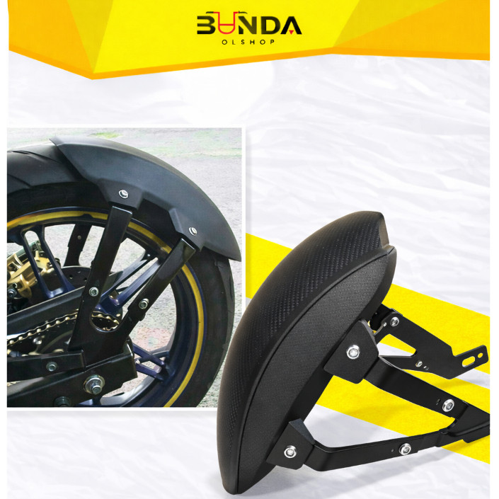 MUDGUARD SUZUKI GSX R15V2 R15V3 XABRE R25 OLD NEW SCORPIO XSR NINJA MUDGUARD SPAKBOR BELAKANG ANTI N