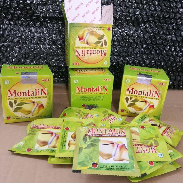 kikyoolshop1 Jamu montalin kapsul asam urat 1 kotak 10 sachet