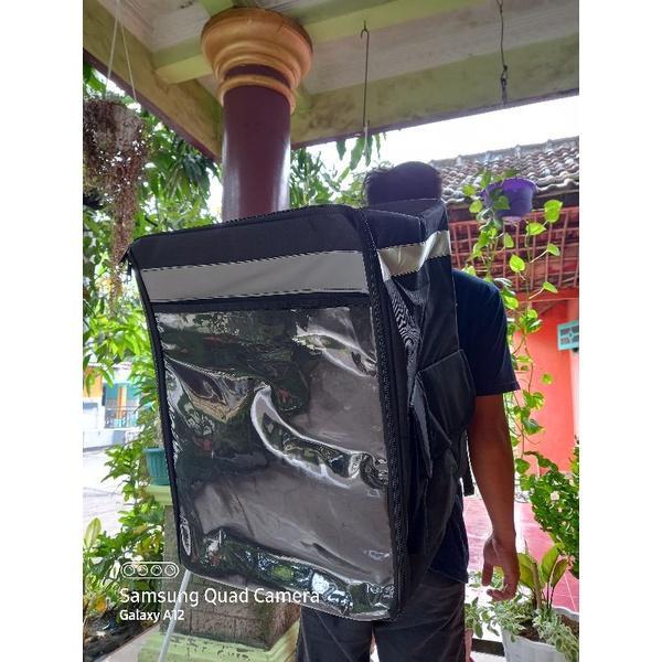 RJS TAS DELIVERY / TAS KURIR / TAS GRAB / TAS KARGO MOTOR / TAS PENGANTAR MAKANAN ( ANTI AIR ) - Hit