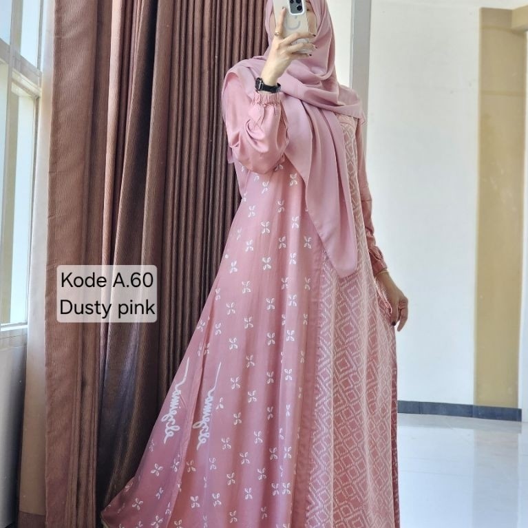 GAMIS TWILL klok A |DRESS ORY BY ELZEIMA ORIGINAL|