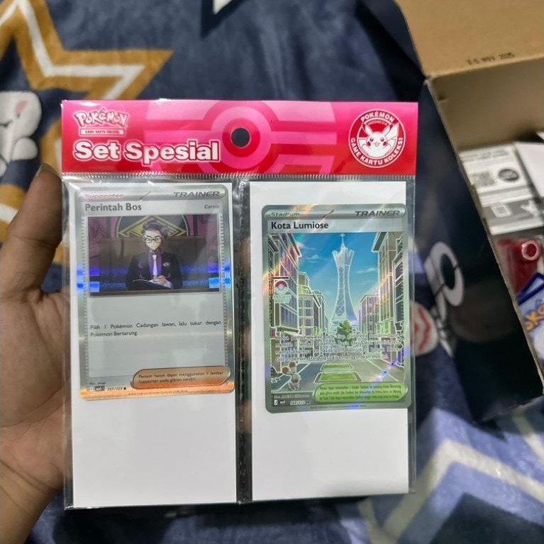 perintah bos R & kota lumiose SR