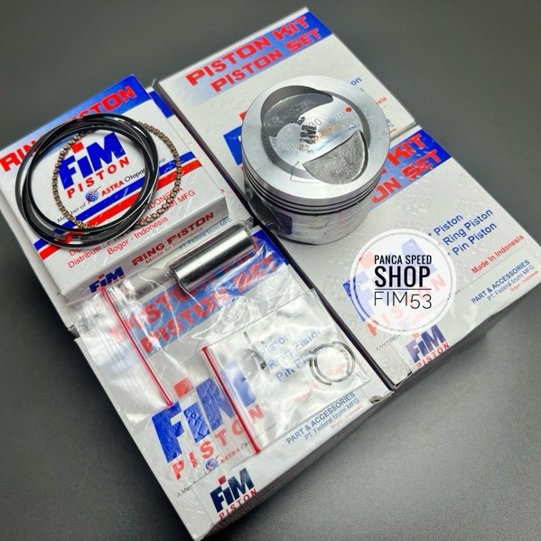 PISTON SEHER FIM53 JUPITER Z VEGA R UK 53.5 54 54.5 55 PIN PEN 13 BORE UP