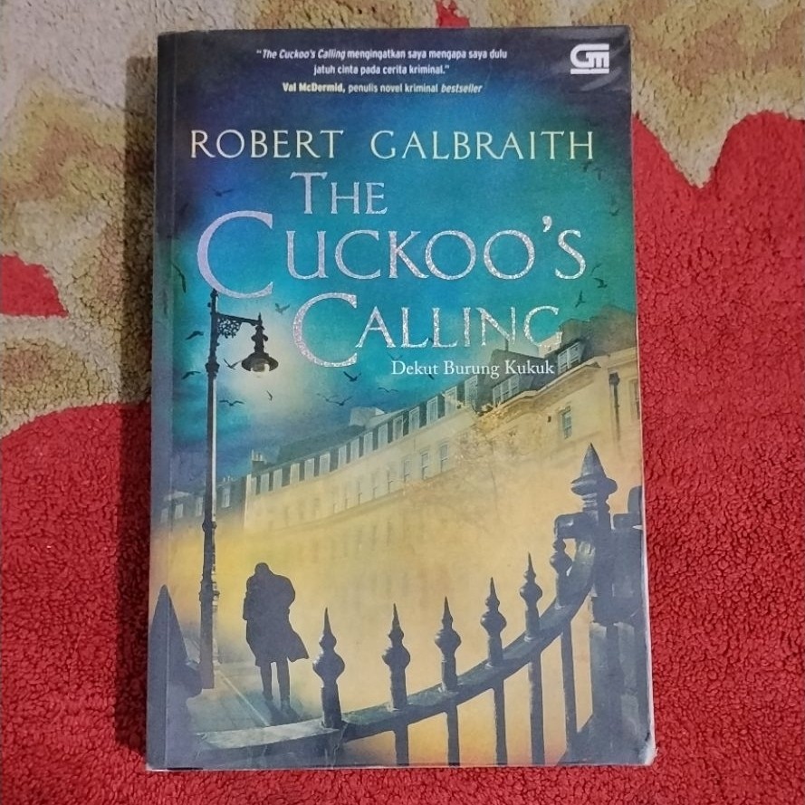 Novel Robert Galbraith "The Cuckoo's Calling" 100%ORI preloved koleksi pribadi