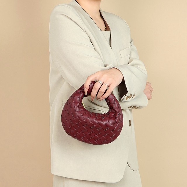 BV B2127 Tas Tangan anyam mini Tas pesta