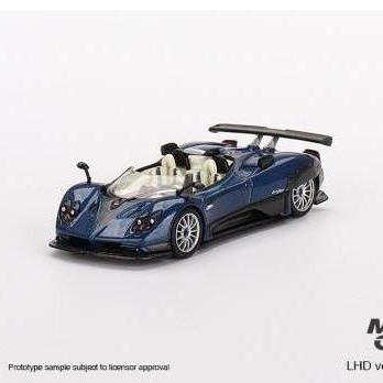 MINIGT 370 PAGANI ZONDA HP BARCHETTA BLUE TRICOLORE DIECAST MGT