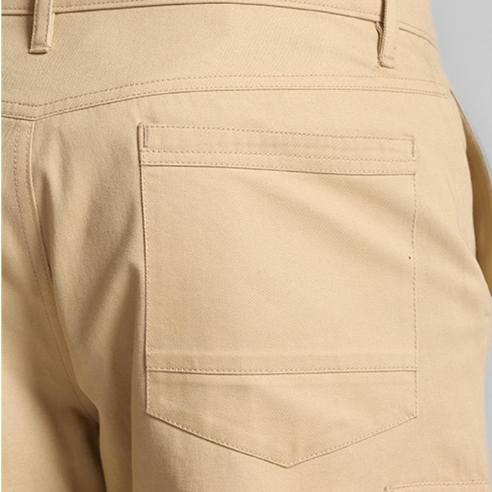MANZONE - Celana Pendek Bermuda Pria Alief 5 Cargo - Khaki