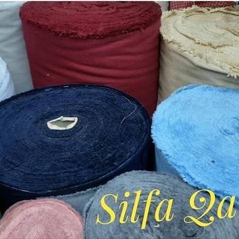Kain Katun Linen Viscose _ Bahan Kain Katun Linen Import