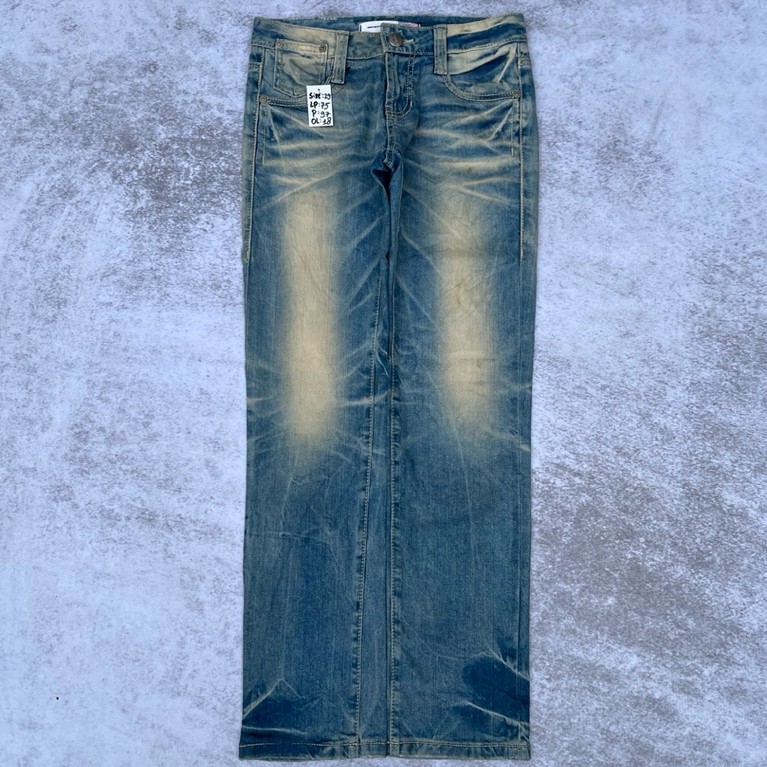 CELANA FADDING EVISU GACOR JEANS SECOND MURAH