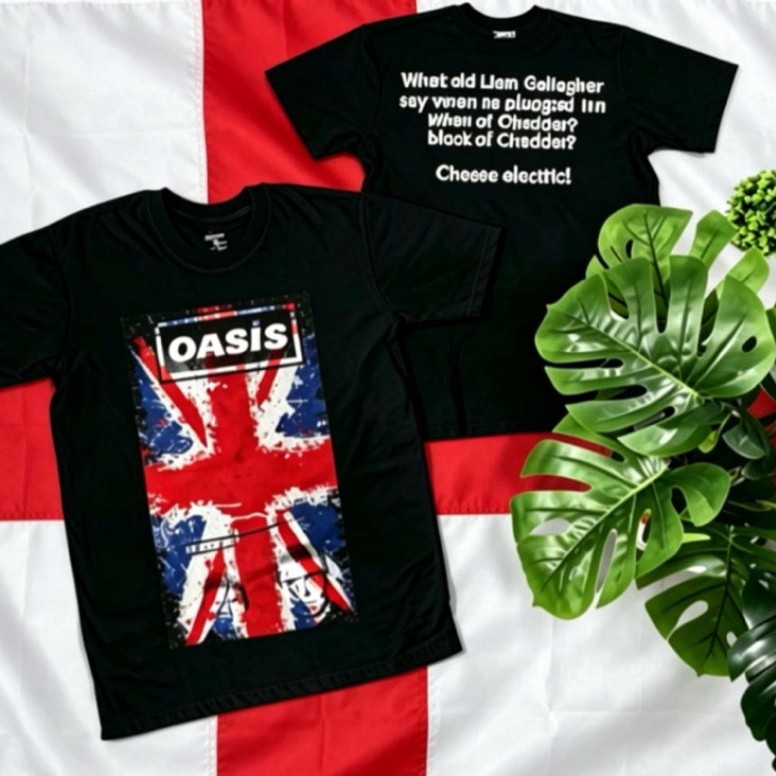 T-SHIRT OASIS / Kaos oasis / catton commbat / kaos oasis pendek / Kaos oasis panjang / unisex