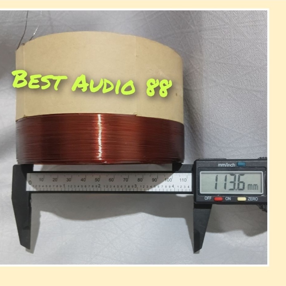 Spul spol spool speaker 18inch 18 inch voice 113.6mm 4.5inch