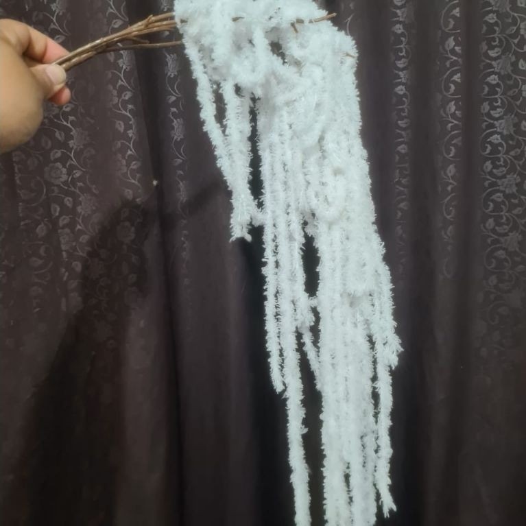 bunga artificial gantung amarantus