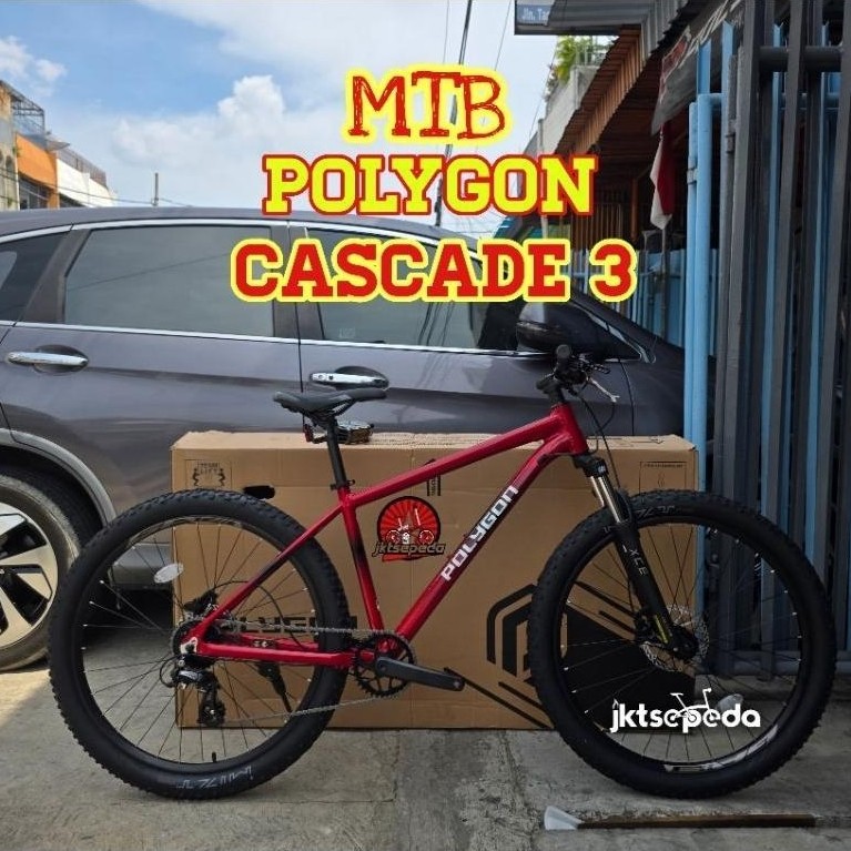 Sepeda MTB Polygon CASCADE 3 Ready stock