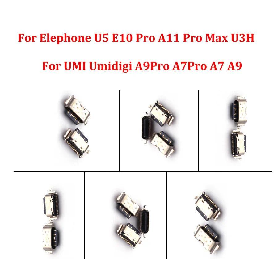 2-10PCS USB arger arging Dock Port For Elephone U5 E10 Pro A11 Pro Max U3H UMI Umigi A9Pro A7Pro A7 