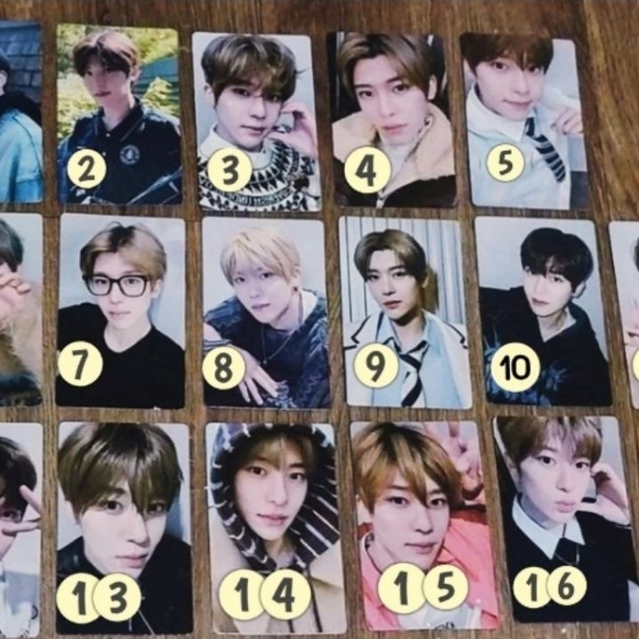 UNOFFICIAL PHOTOCARD NCT WISH - SION