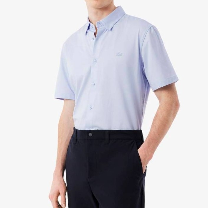 Slim Fit Short Sleeved Shirt