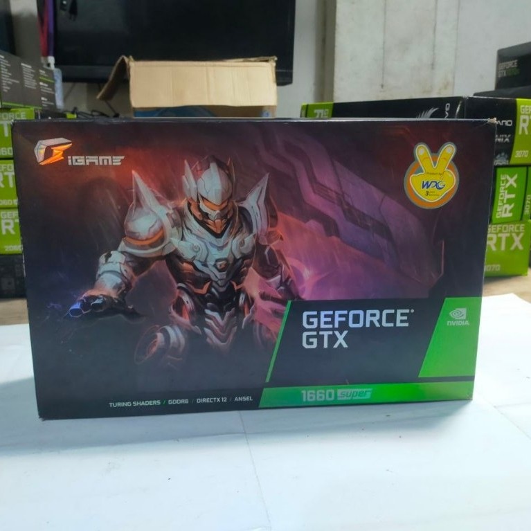 VGA NVIDIA GTX 1660 SUPER GDDR6 COLORFUL IGAME – ORIGINAL | SIAP PAKAI | GAMING STABIL GPU GRAFIK GR