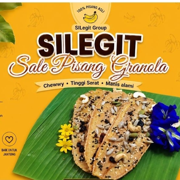 SALE PISANG GRANOLA | sale pisang granola | Silegit sale pisang | Pisang sale | healty food |