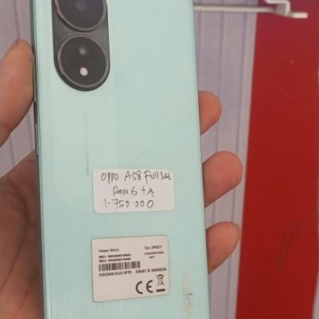 Oppo a58 ram 6+2/128