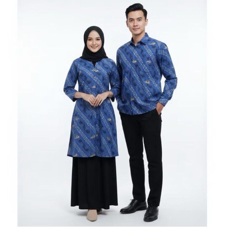 Seragam batik JSIT guru pria dan wanita lapis furing kemeja batik JSIT guru pria terbaru batik JSIT 