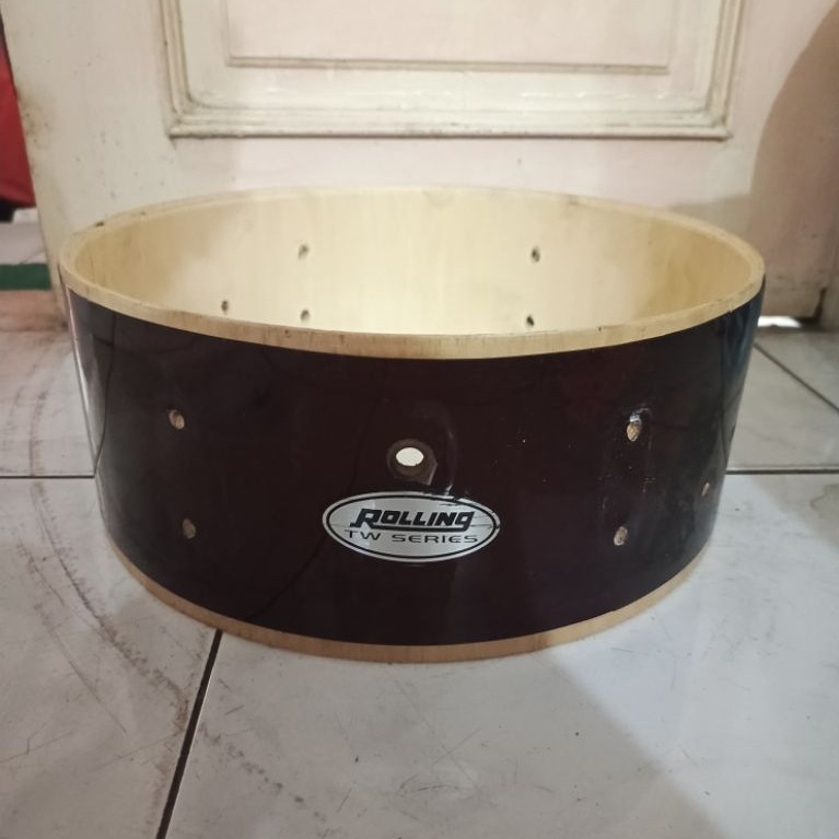 Body snare drum rolling 14"