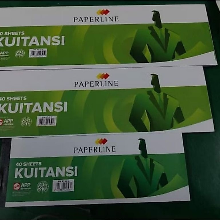 [PCS] KWITANSI BESAR PAPERLINE 50 LEMBAR / KUITANSI
