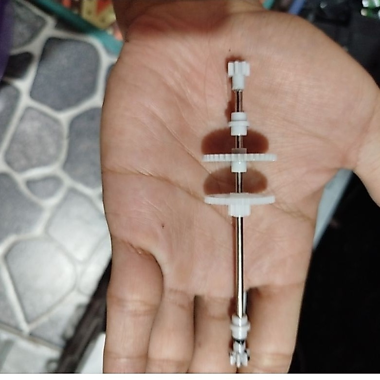 GEAR SET + PINION SPAREPART RC