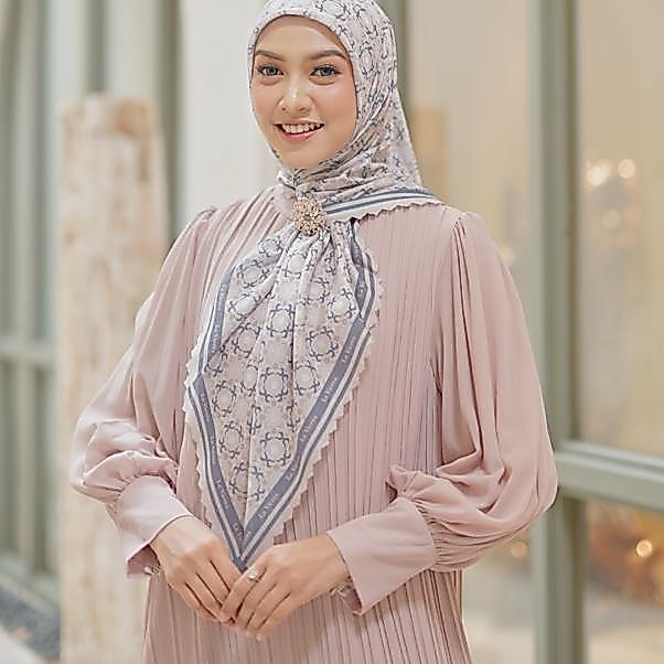 La Vierra - Haghia Series Hijab Segiempat Printing