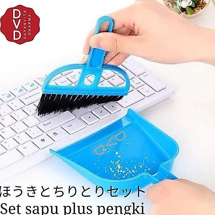 Set sapu plus pengki - Sapu mobil - Sapu pembersih mobil