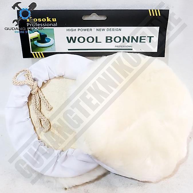 AKARA Kosoku Wool Bonnet 1 Set 2pcs Poles 7 inch Busa Wool Poles 7" Wol Busa Poles Body Mobil motor 