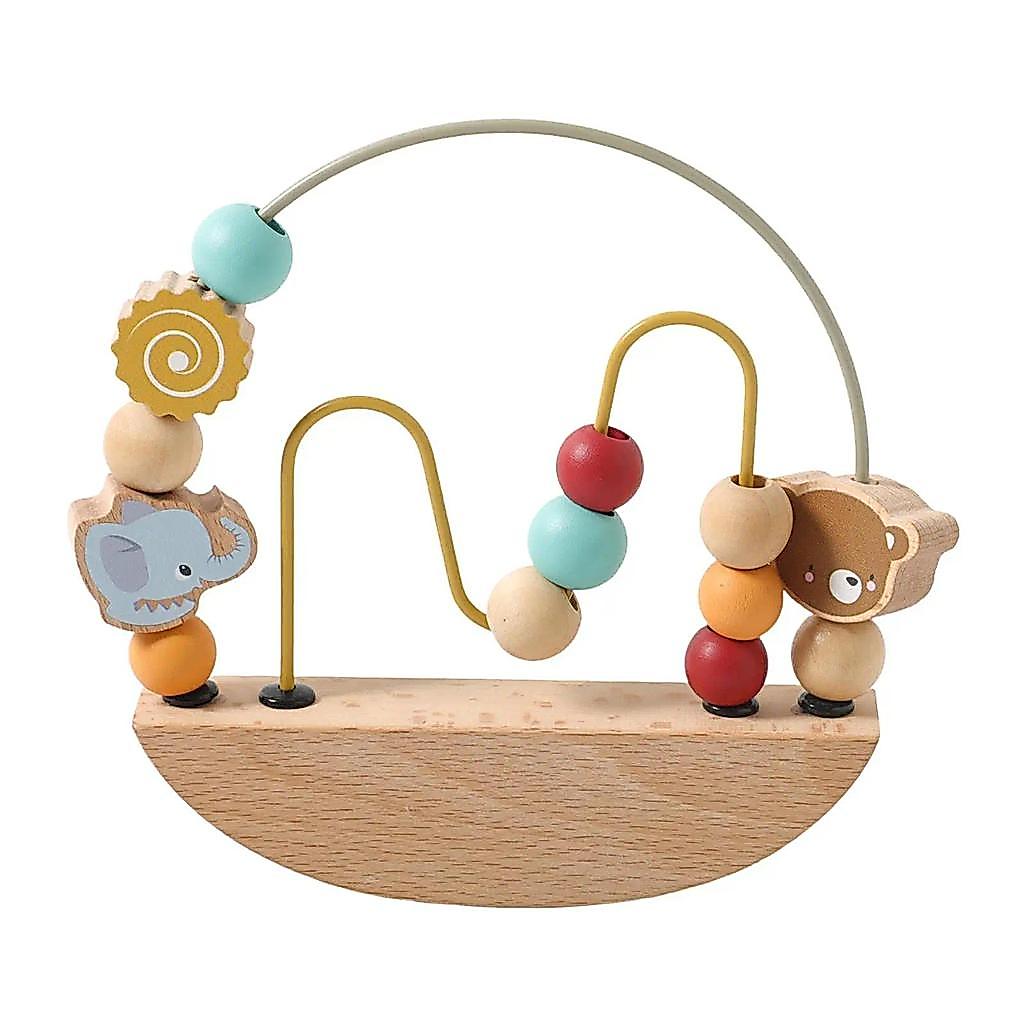Bead Maze Toy Ideal Gifts Interactive Hand Eye Coornation Fine Motor Skills Counting Learning Wire F