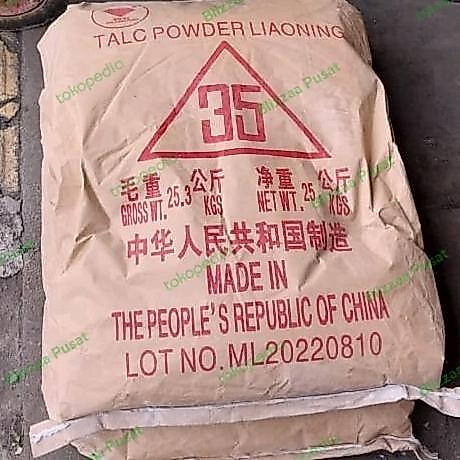 Terlaris Talc Duco 25kg Talc Duco 1 Sak Talak Duko 25kg Sak Talek Duko Bubuk Talak Liaoning 25kg