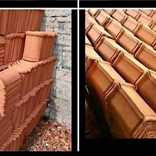 Nok genteng natural Nok bulat  Nok segitiga  kerpus genteng  nok super kualitas terbaik