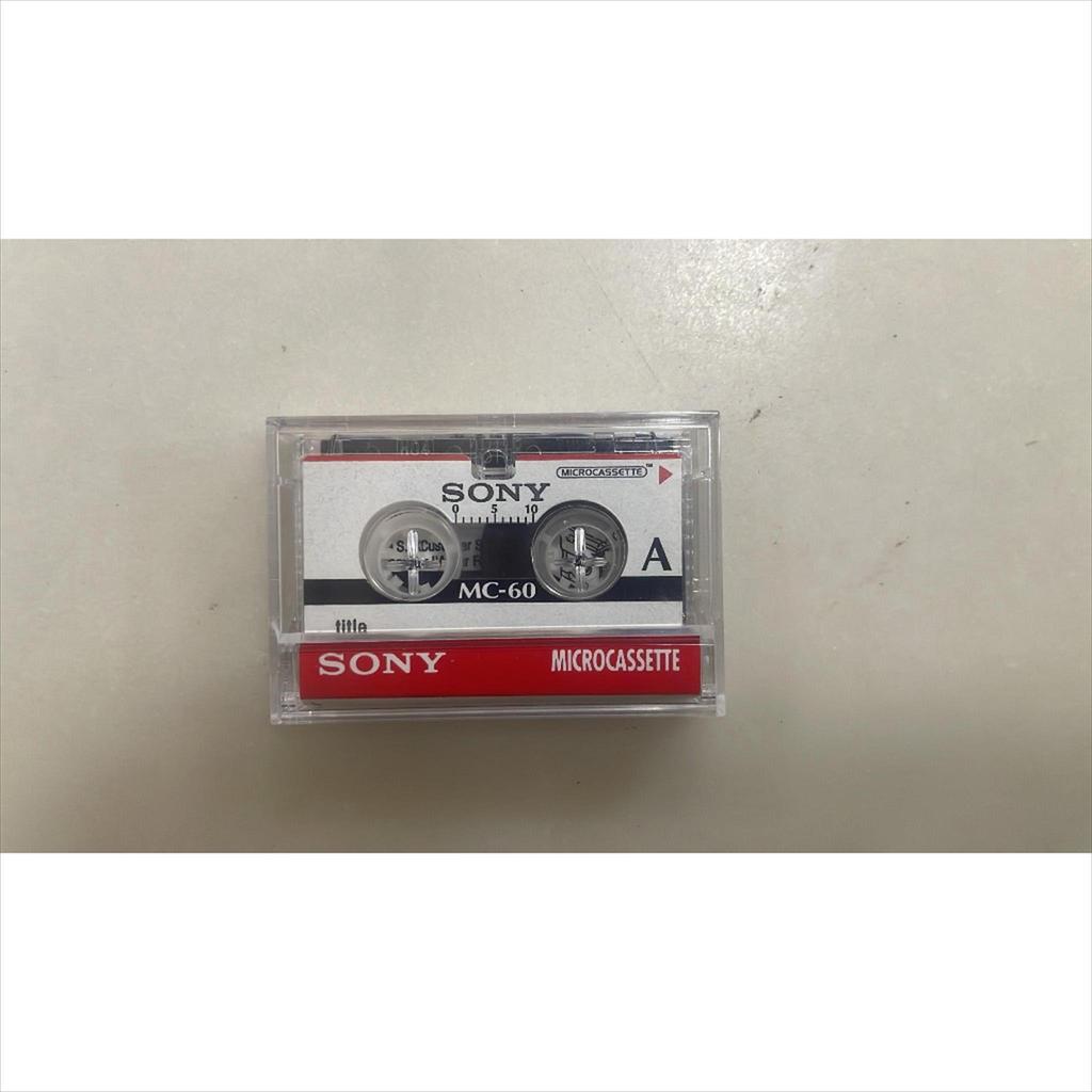SONY MC-60 Microcassette dictaphone MICRO CASSETTE KASET KECIL MINI REKAM TAPE SUARA MUSIC RECORDER
