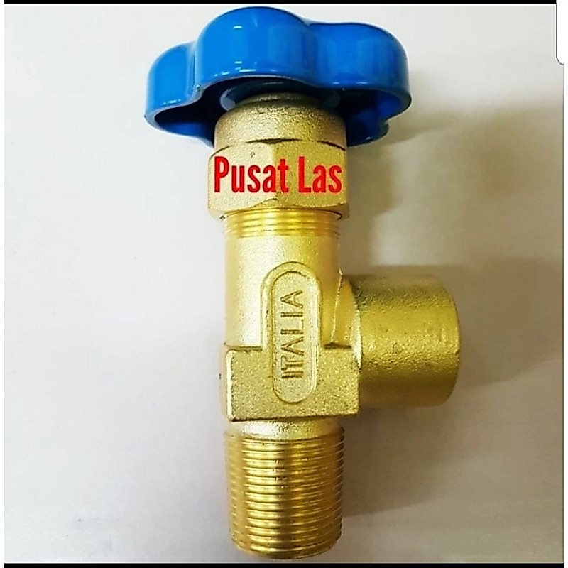 Kran Tabung Oksigen / Argon / Nitrogen / Regulator Oxygen
