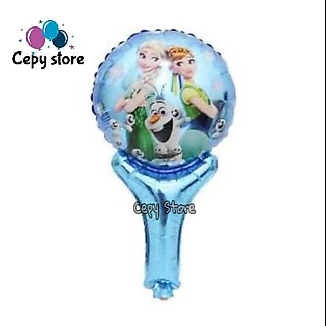 Balon Foil Pentungan / Balon Tongkat KarakterFrozen