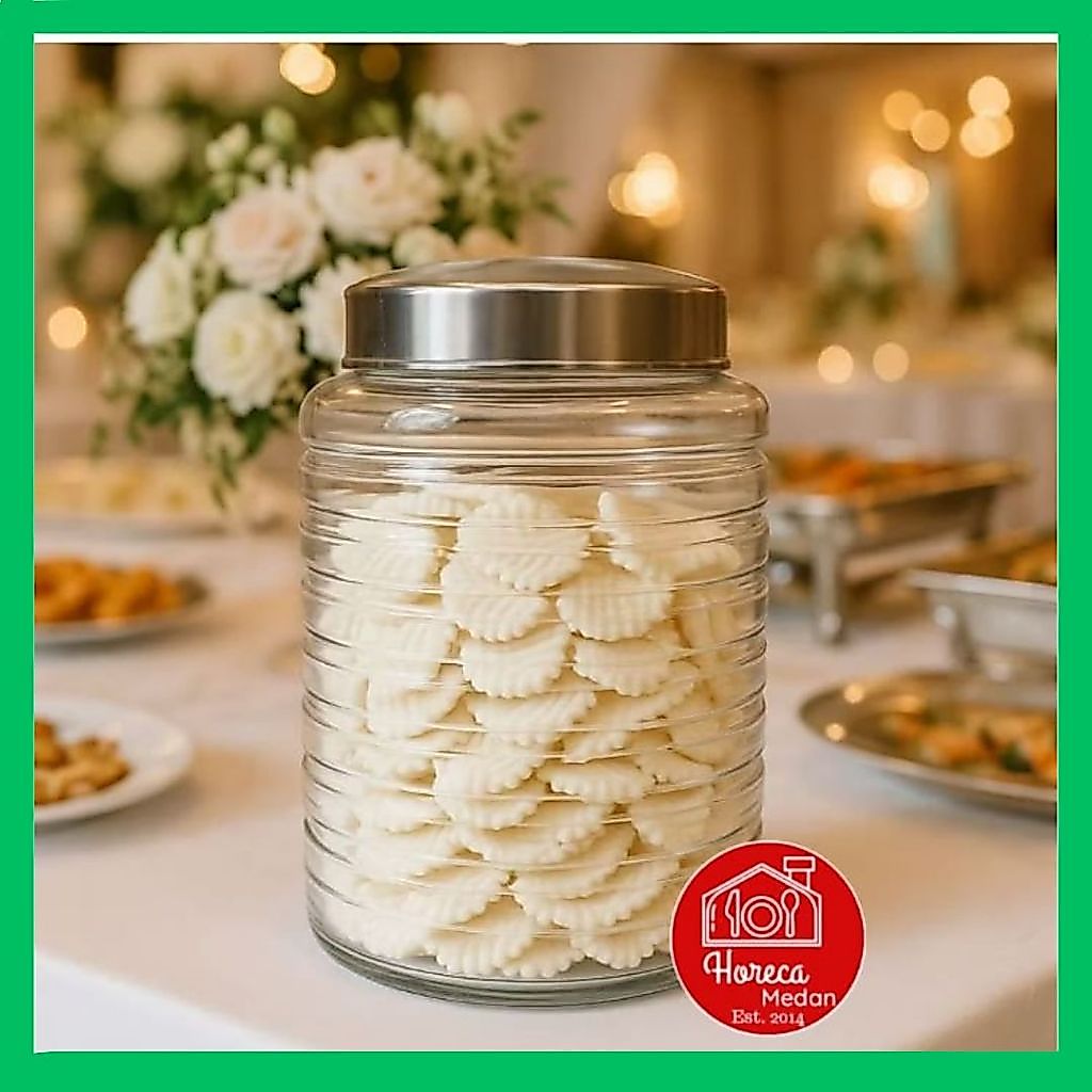 Toples Kaca DLX Kamma 4,5ltr 6ltr 8ltr 15ltr