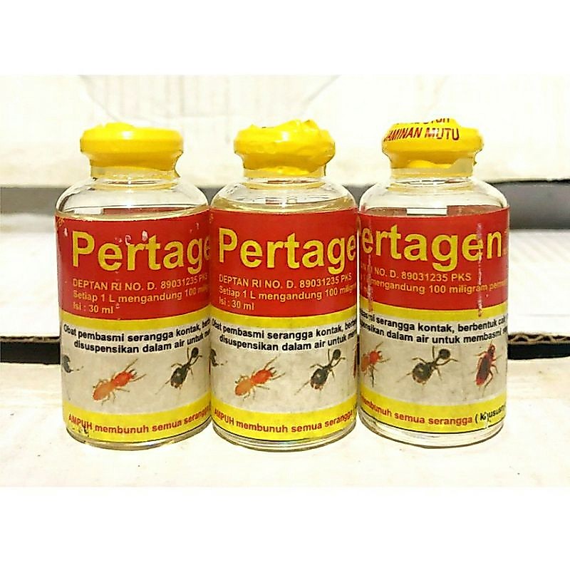PERTAGEN CAIR 30ML PEMBASMI SERANGGA LALAT SEMUT RAYAP NYAMUK KECOA