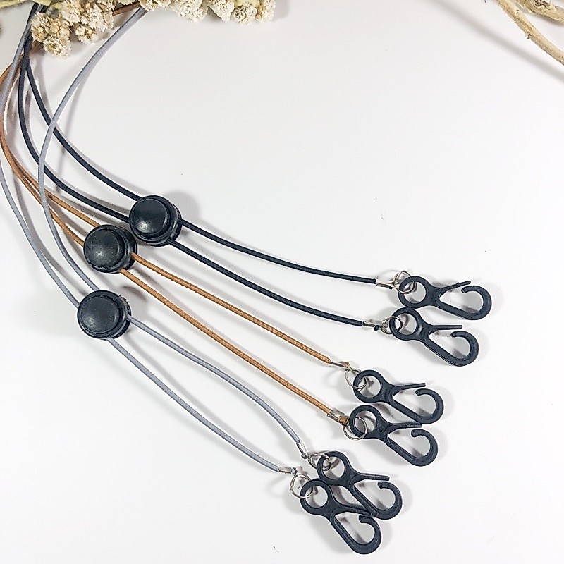 STRAP MASKER 2IN1 HIJAB POLOS - KALUNG MASKER PRIA WANITA