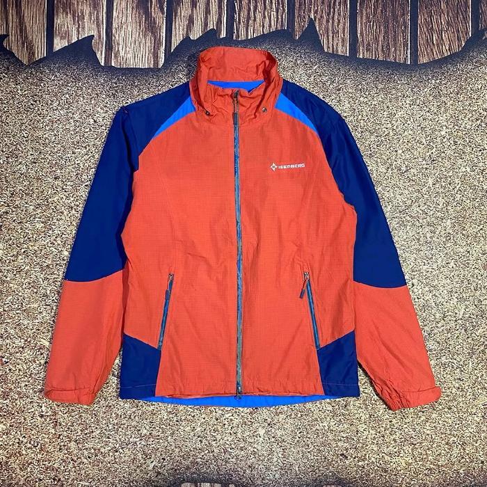 jaket windbreaker ISENBERG multi colour kombinasi warna jaket outdoor parasut tipis casual murah bag