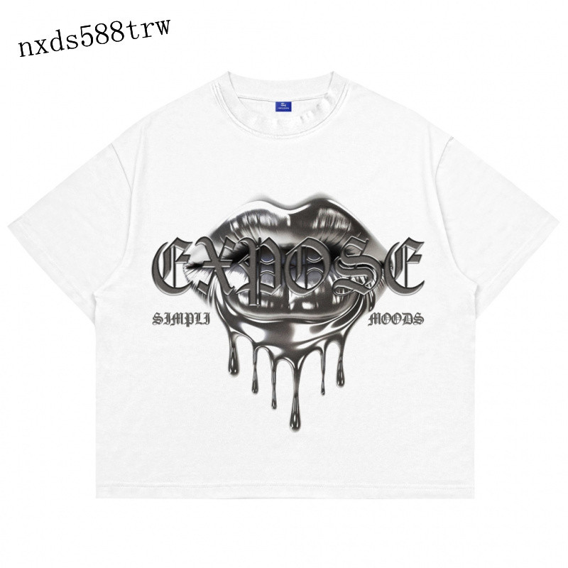 COD Kaos Oversize Boxy Tee Unisex Expose White | Tshirt Pria Wanita Katun Combed 24s Premium