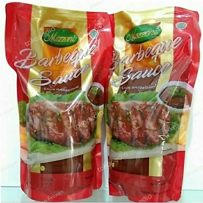 Mazzoni Saus Barbeque 1 kg